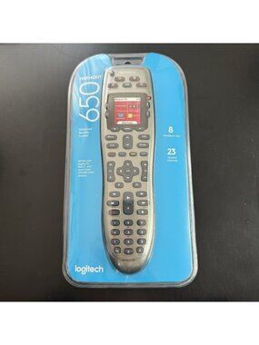 Logitech Harmony 650 Advanced Universal Remote Control Color Screen New Sealed